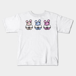 Three Chibis (Dobok) Kids T-Shirt